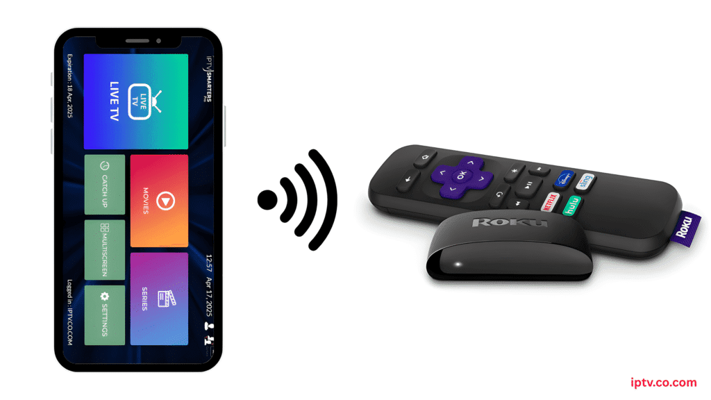 connect android phone to roku
