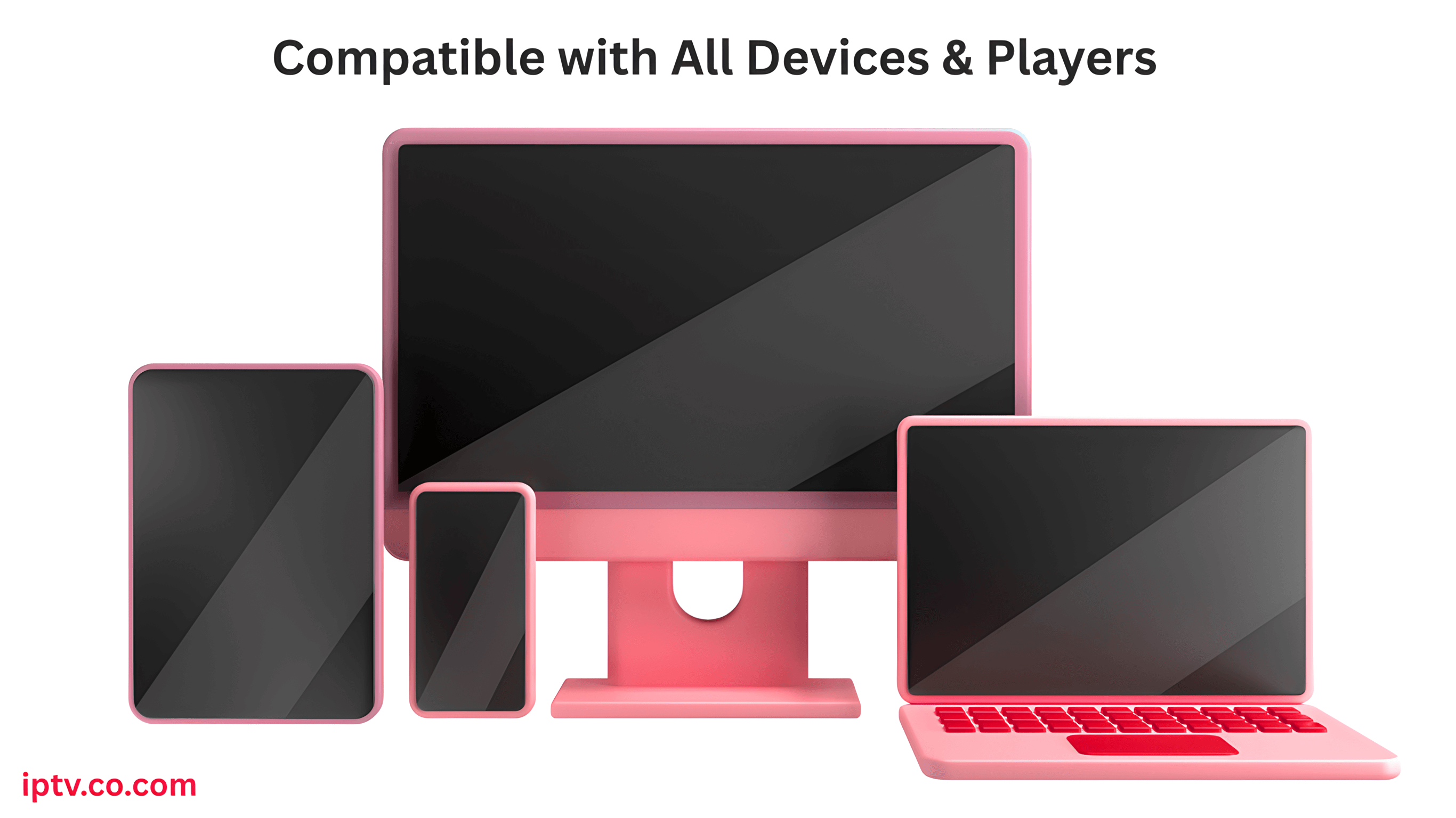 Compatible with All Devices & Players