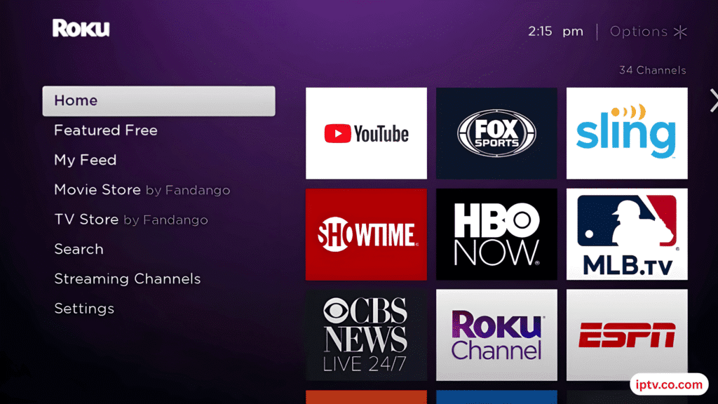 Turn on your Roku device.
