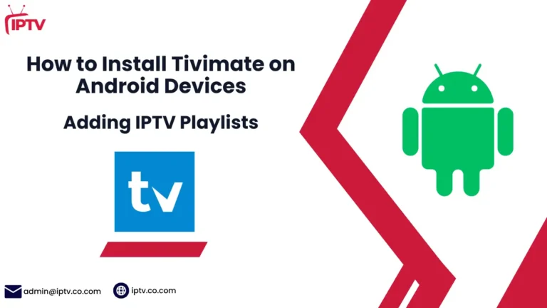 Install TiviMate IPTV on Android
