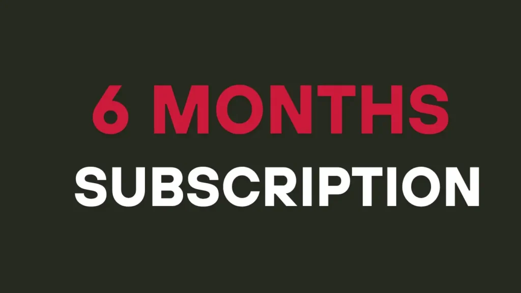 IPTV Subscriptions 6 Months