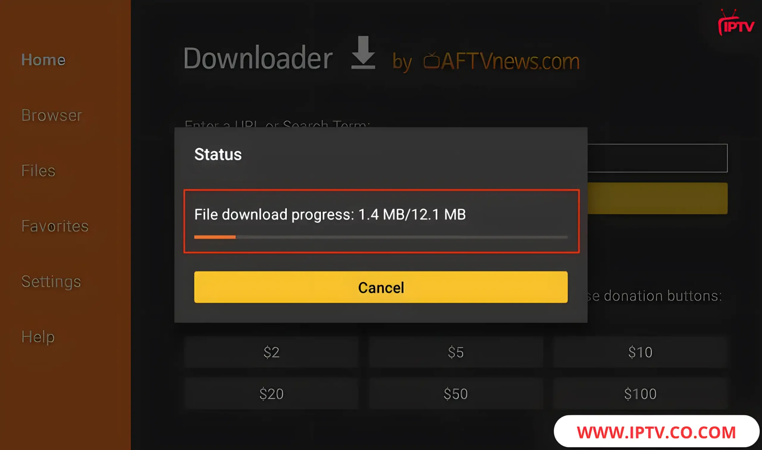 Downloading IPTV Smarters on FireStick