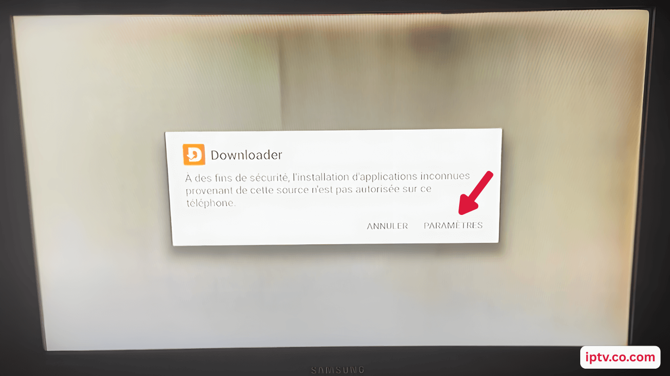Click on “Settings”