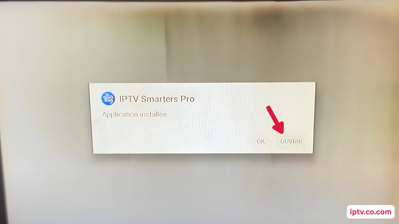 Hit the “Open” button