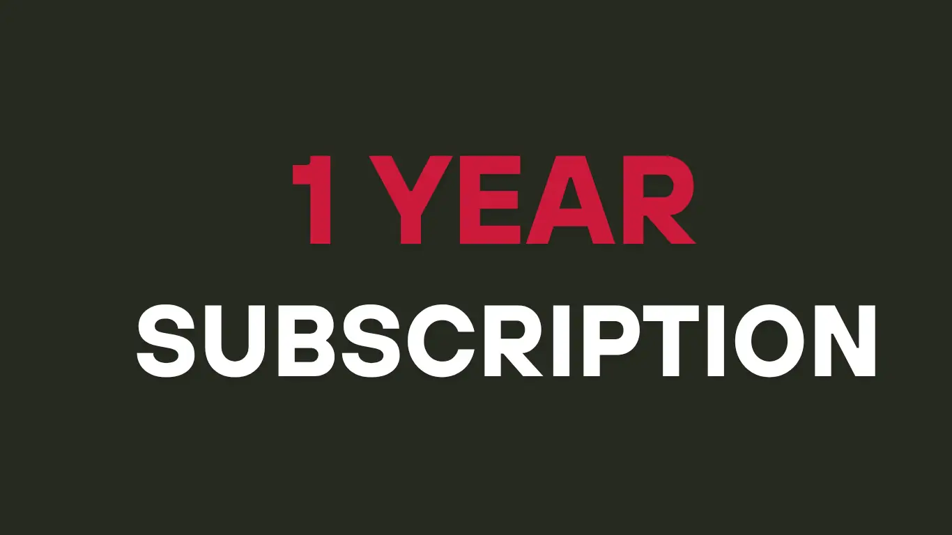 IPTV Subscriptions 1 year