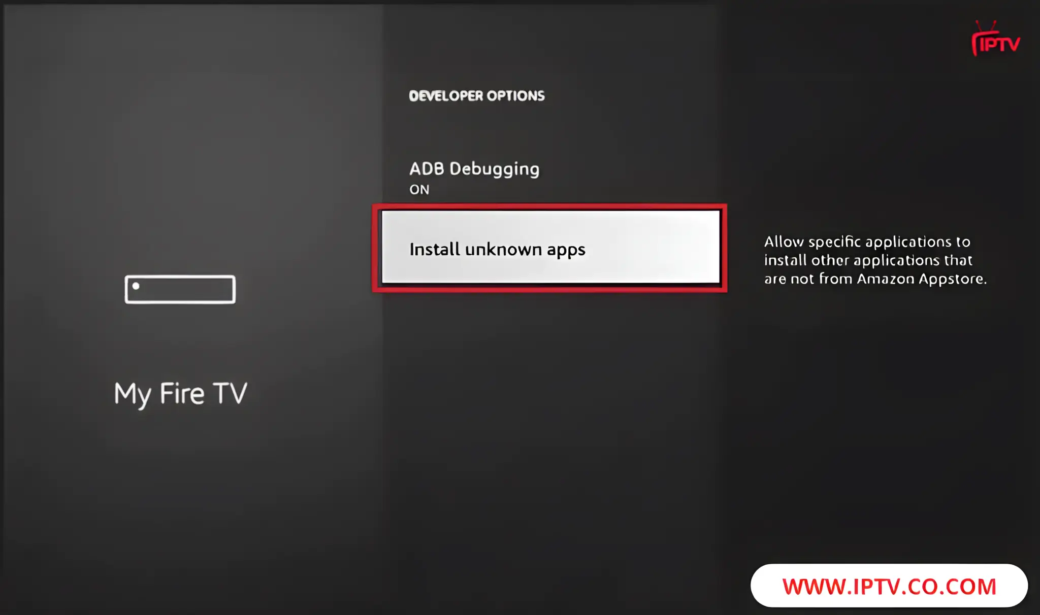 Select this option and click Turn On when prompted. You can skip the next step.