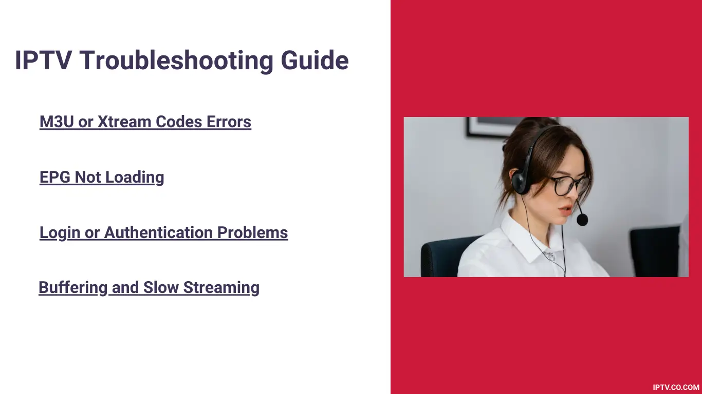 Common IPTV Troubleshooting Issues