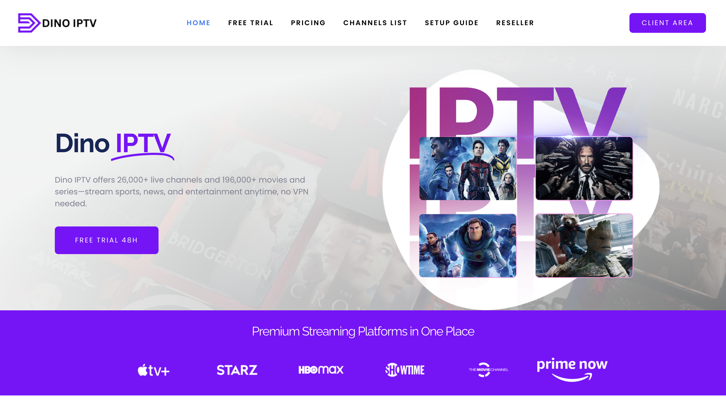 dino iptv website